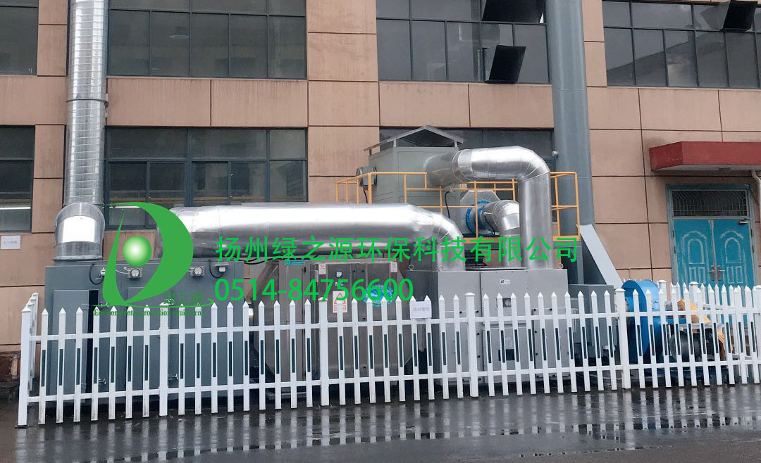 浙江杭州2W风量沸石转轮+催化燃烧装置