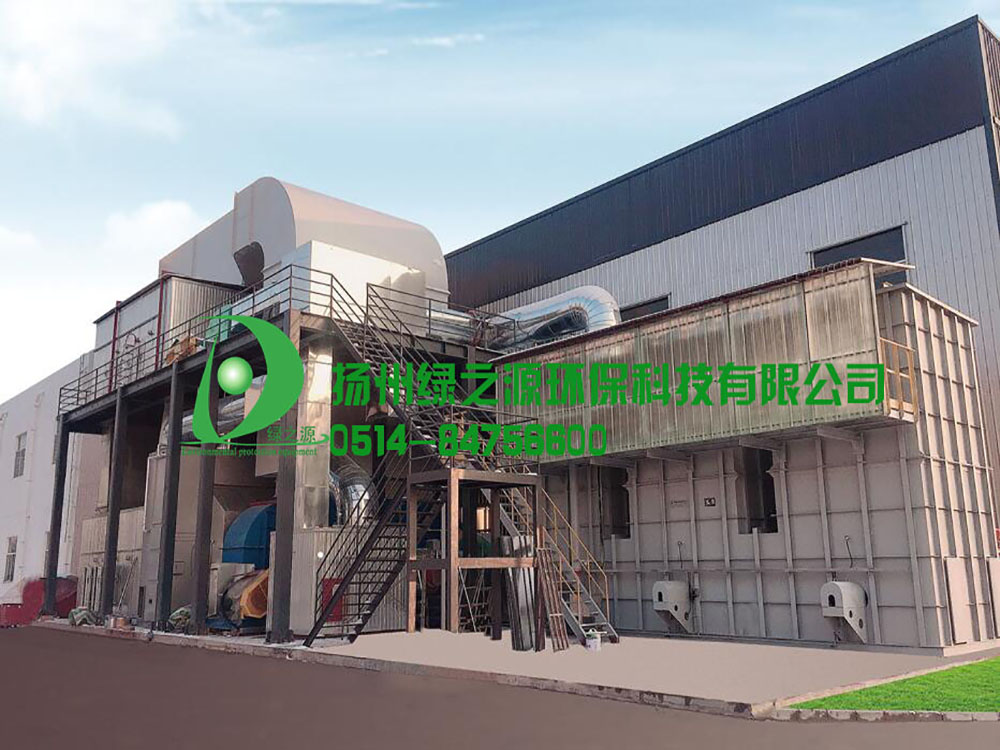 Shandong 440,000 air volume zeolite runner + RTO project